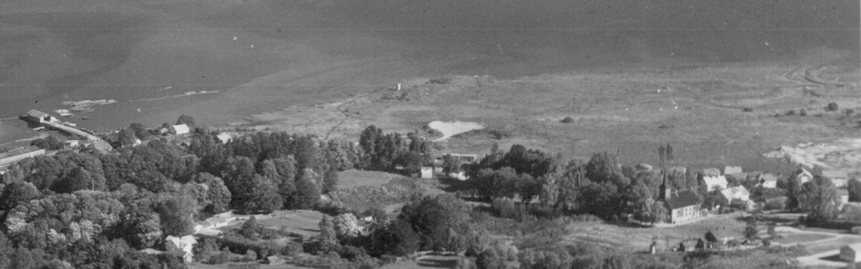 Holla Kirke - utsikt mot ra 1963