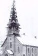 Holla Kirke -nytt kobber på tårnet, ca 1920